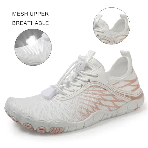 AONEGOLD Zapatos de Agua Unisex Ligeros y Antideslizantes para Playa y Piscina - Imagen 3