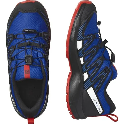 SALOMON XA Pro V8: Zapatillas Unisex Niños, Impermeables y Resistentes al Agua - Imagen 4