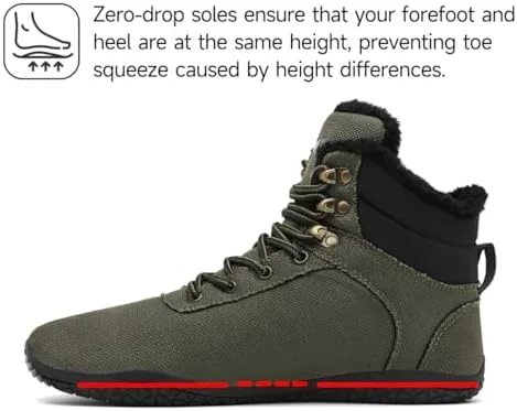 Geweo Botas Unisex Barefoot: Antideslizantes y Cómodas para Invierno - Imagen 5