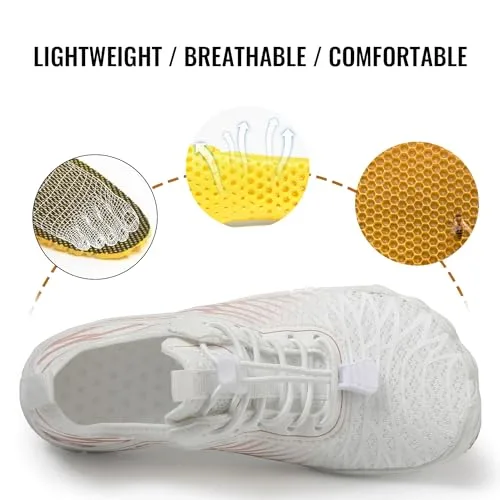 AONEGOLD Zapatos de Agua Unisex Ligeros y Antideslizantes para Playa y Piscina - Imagen 4