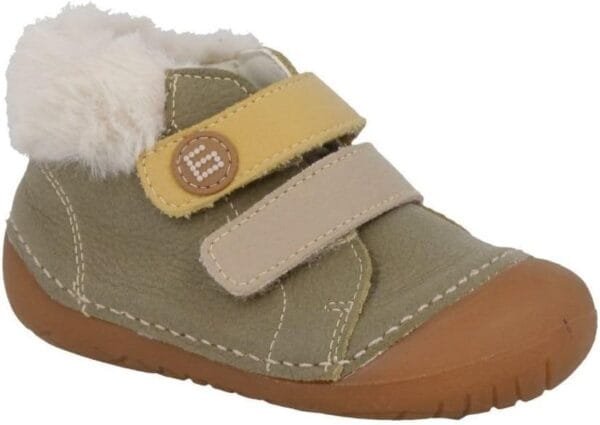 Zapatos Unisex Andanines Gama Gatea: Calzado Respetuoso en Piel Nobuk Verde Salvia