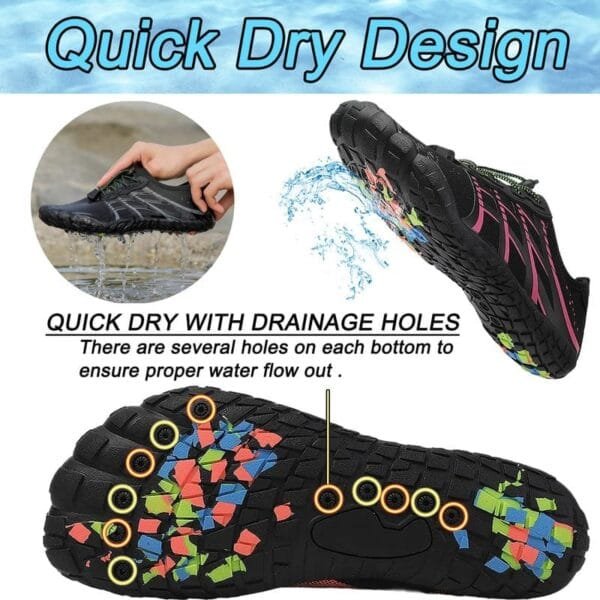 Zapatos Descalzos Unisex Barefoot: Transpirables y Antideslizantes para Playa y Yoga - Imagen 4